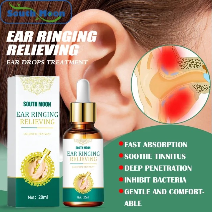 BUY 1 TAKE 1 ORIGINAL Tinnitus Liquid Ear Drops Infecção Limpeza Líquido Ringing Relief Removedor De Cera De Ouvido Para