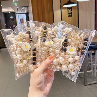 12pçs Broche De Clipe De Cintura De Pérola Coreana , Calças Da Moda Feminina , Acessório …