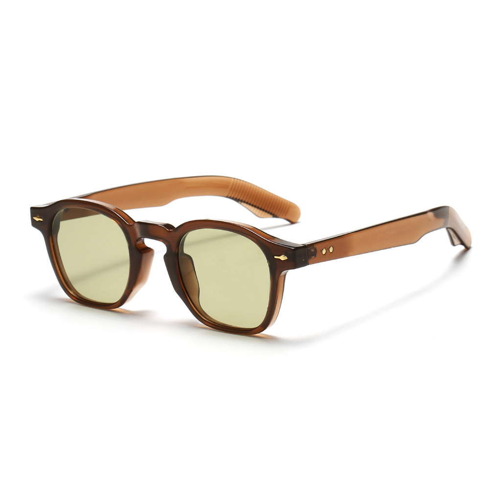 Óculos De Sol Gradiente UV400 Retrô – Armação Leve Unissex Para Motocicleta/Praia/Exterior