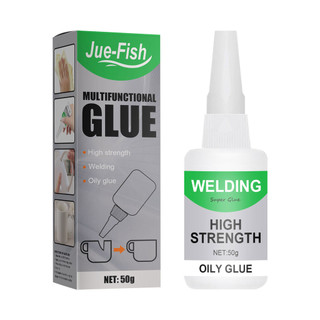 Super Cola Universal De Alta Resistência Para Reparos Rápidos-Adesivo Oleoso De 50g Resina , Cerâmica , Metal E Vidro-Id