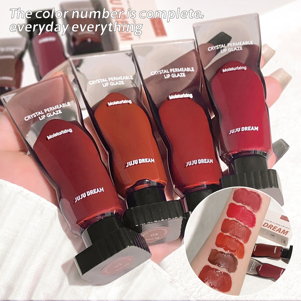 Esmalte Labial De Veludo Cubo De Gelo | Presente De Natal Acabamento Fosco Leve Longa Duração E Acessível Dia Dos Namora