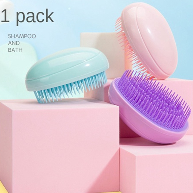 Shampoo Refresh Egg comb Pente De Ovo Cabelo Massagem De Cabeça Doméstica Multicolor Opcio...