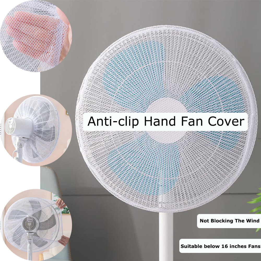 Ventilador Elétrico Redondo Anti-Aperto Protetor De Dedo Capa Protetora Rede De Malha De Segurança Para De Poeira Crianç
