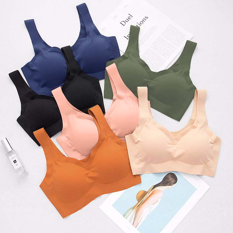 Bralette Sem Fio Ultrafino – Sutiã Confortável Respirável E Super Macio Para Mulheres