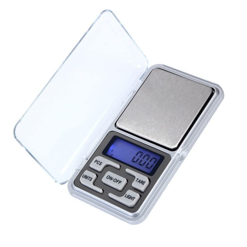 Premium Kitchen Duo Digital Pocket Scale Peneira De Farinha De Aço Inoxidável De Camada Dupla Para Assar E Cozinhar