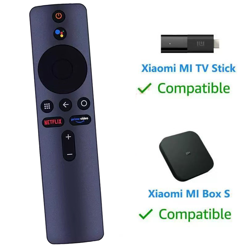 Controle Remoto por Voz Bluetooth Compatível com Xiaomi Mi TV Stick Mi Box 4K