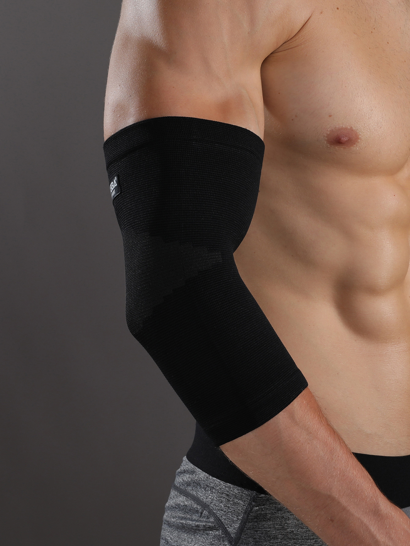 Novo Par de Protetores de Cotovelo Respiráveis e de Alta Elasticidade para Fitness, Basquete e Ciclismo