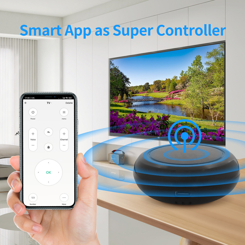 Detalhes do Para WIFI Inteligente IR Controle Remoto Infravermelho Universal Ar Condicionado Funciona Com Alexa Google