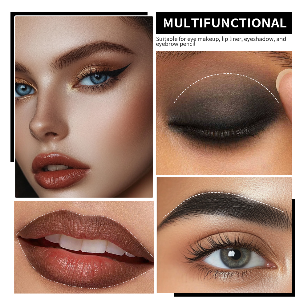 Lakerain Cream Gel Delineador, Caneta Delineadora Sexy Para Maquiagem Dos Olhos, À Prova D'água, À Prova De Suor E Não