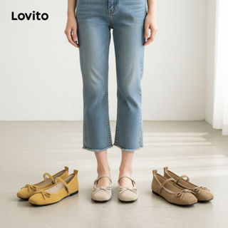 Lovito Mary Janes Casual para mulheres LFA103163 em Oferta na Shopee
