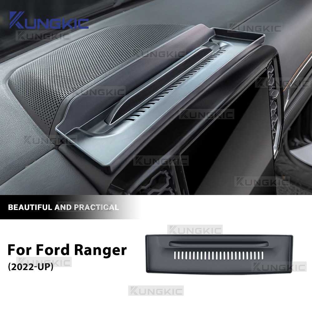Caixa de Armazenamento do Console Central em ABS para Ford Ranger 2022-2025, Peça Automotiva de Pós-Venda