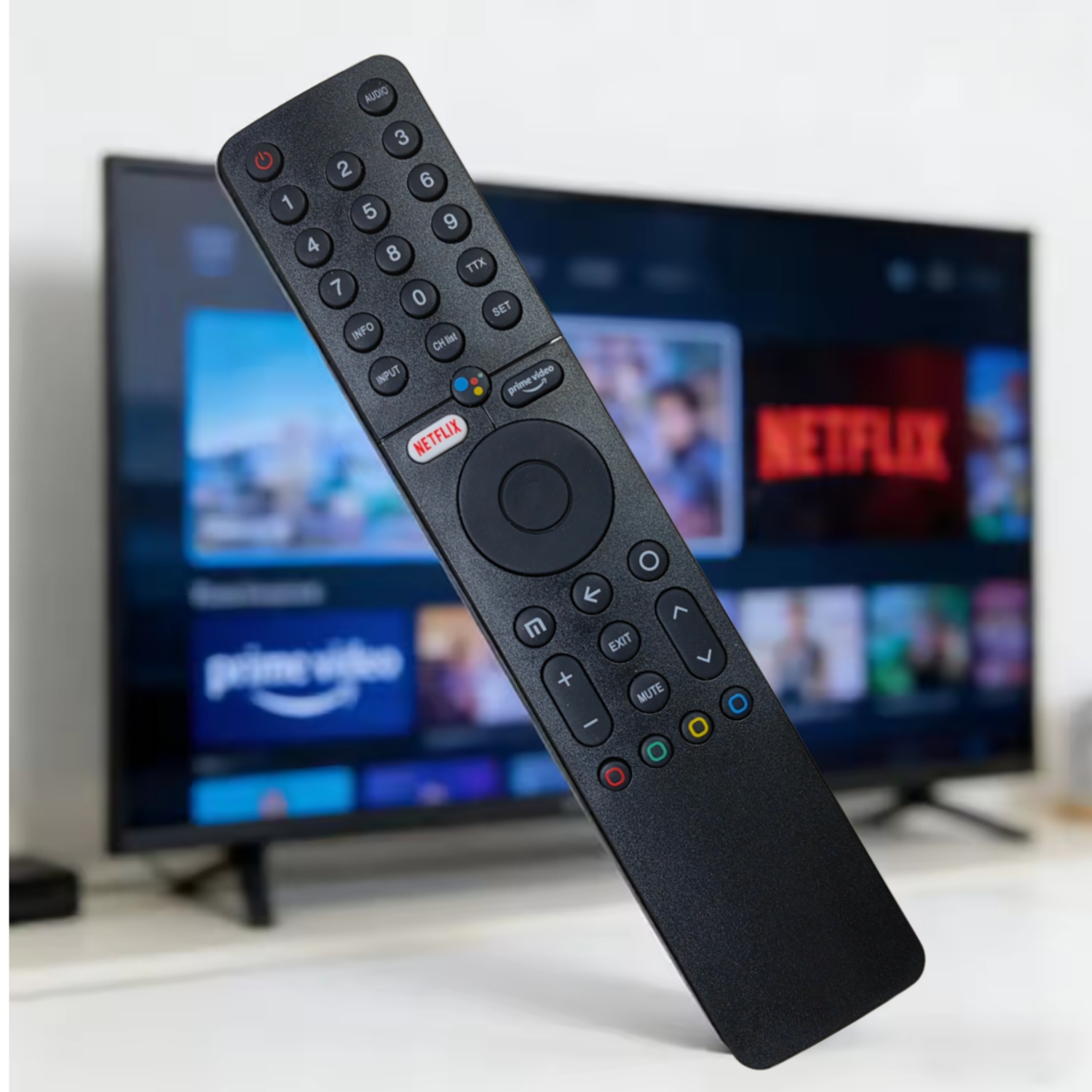 Controle remoto de voz XMRM-19 compatível com a Smart TV XIAOMI Xiaomi P1 DVB-S2