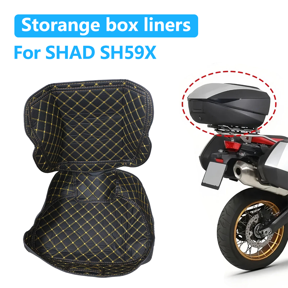 Caixa Traseira Da Motocicleta Almofada Interna Forro De Bagagem De Armazenamento Para SHAD SH59X