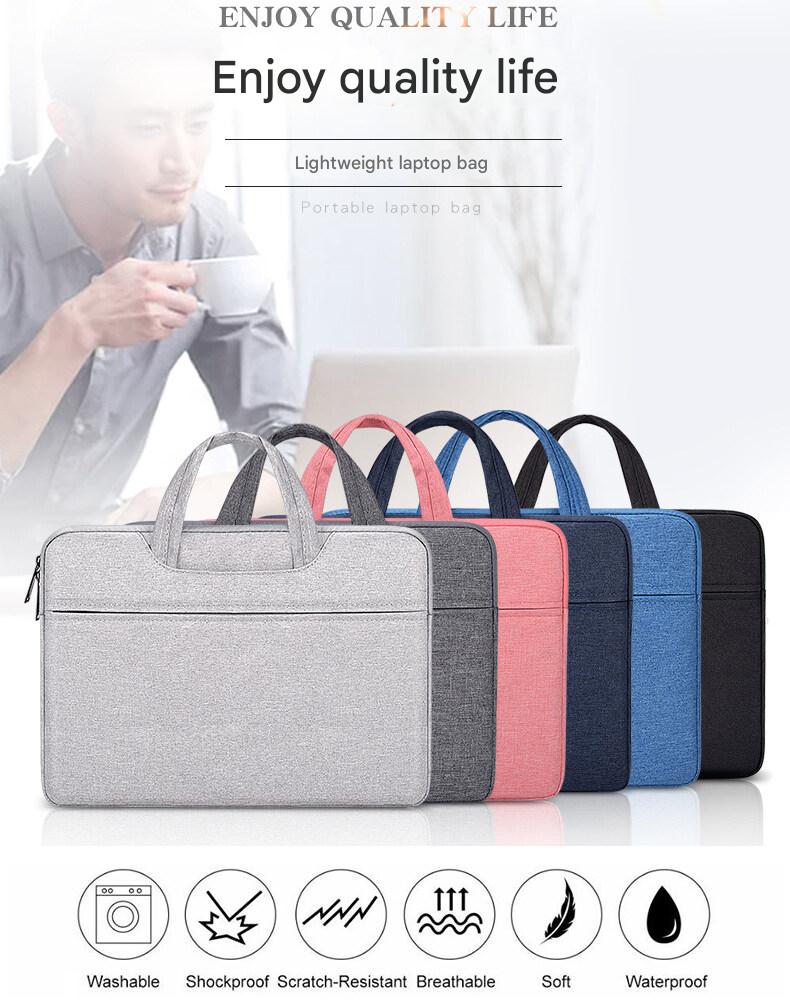 Bolsa Para Laptop À Prova D'água De 15.6 Polegadas Dispositivos MacBook/Apple , Pronta Negócios Com Bolsos Laterais