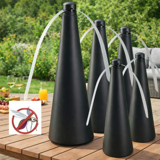 Ventilador Repelente de Insetos para Acampamento, Portátil a Pilhas, Repelente de Mosquitos para Piquenique, Pátio &