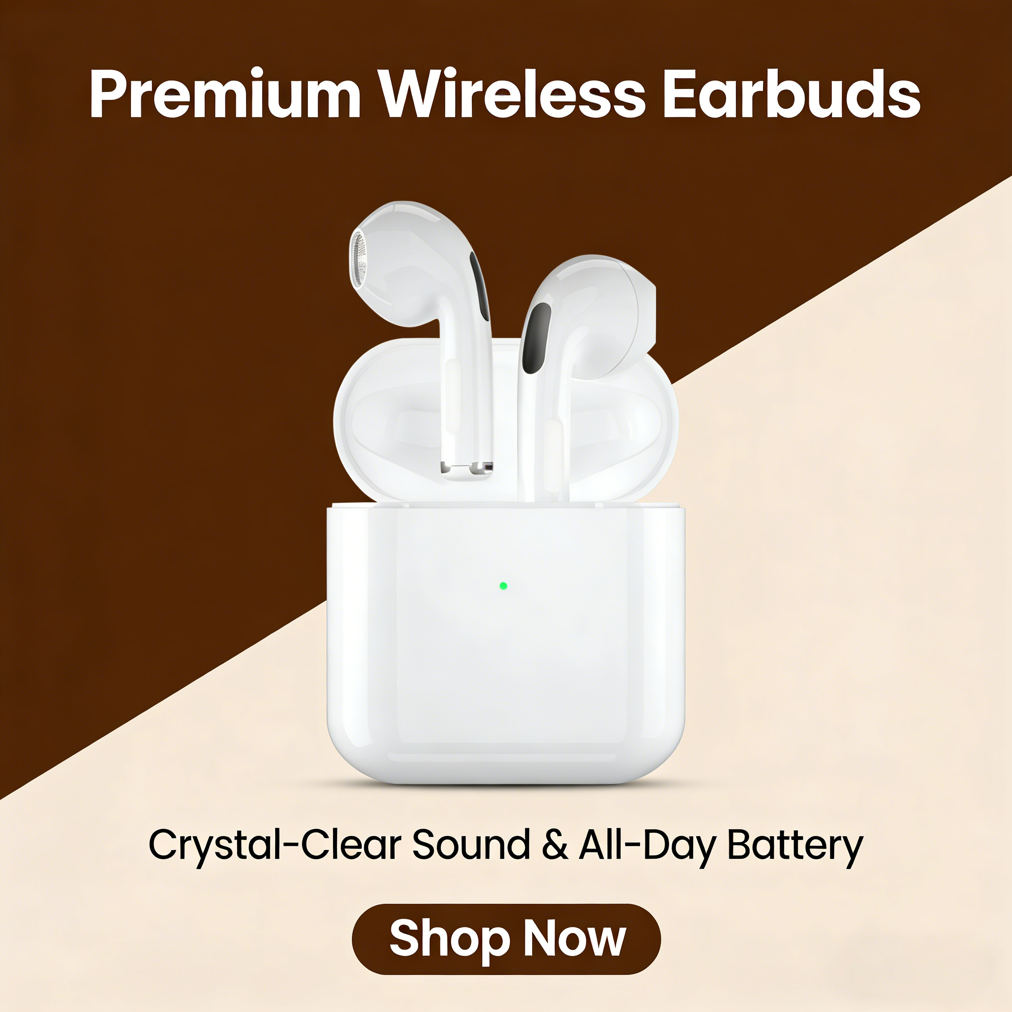 Fones de Ouvido Tws Sem Fio HiFi, Fones Estéreo Bluetooth 5.4, Fones Cancelamento de Ruído Enc e Longa Duração da — R$ 25,00 em Shopee