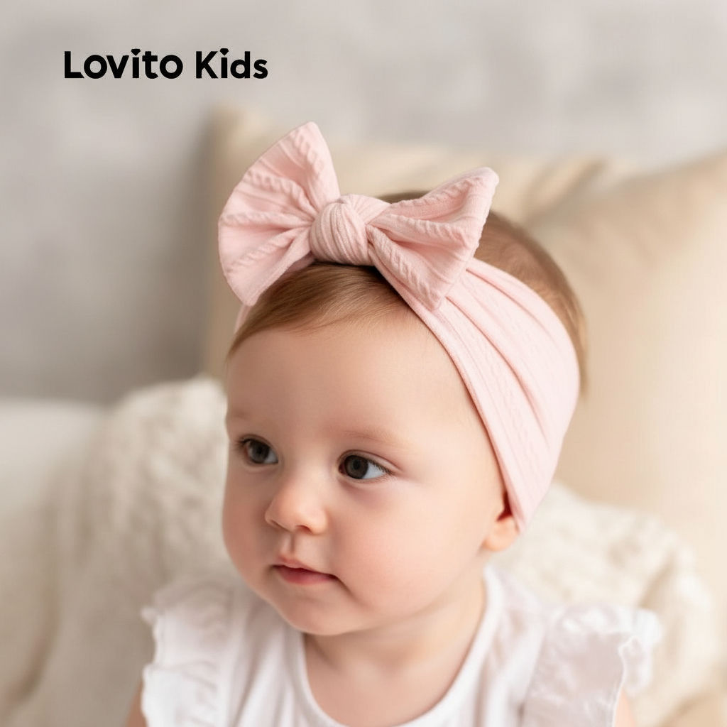 Lovito Acessórios Infantis Delicados de Algodão para Bebês e Crianças LFA90X135 em Oferta na Shopee