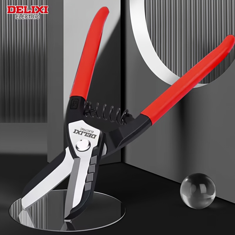 Tesoura de Chapa de Ferro Pesada 10 polegadas DELIXI ELECTRIC, Ferramentas Manuais Industriais, Tesoura Industrial