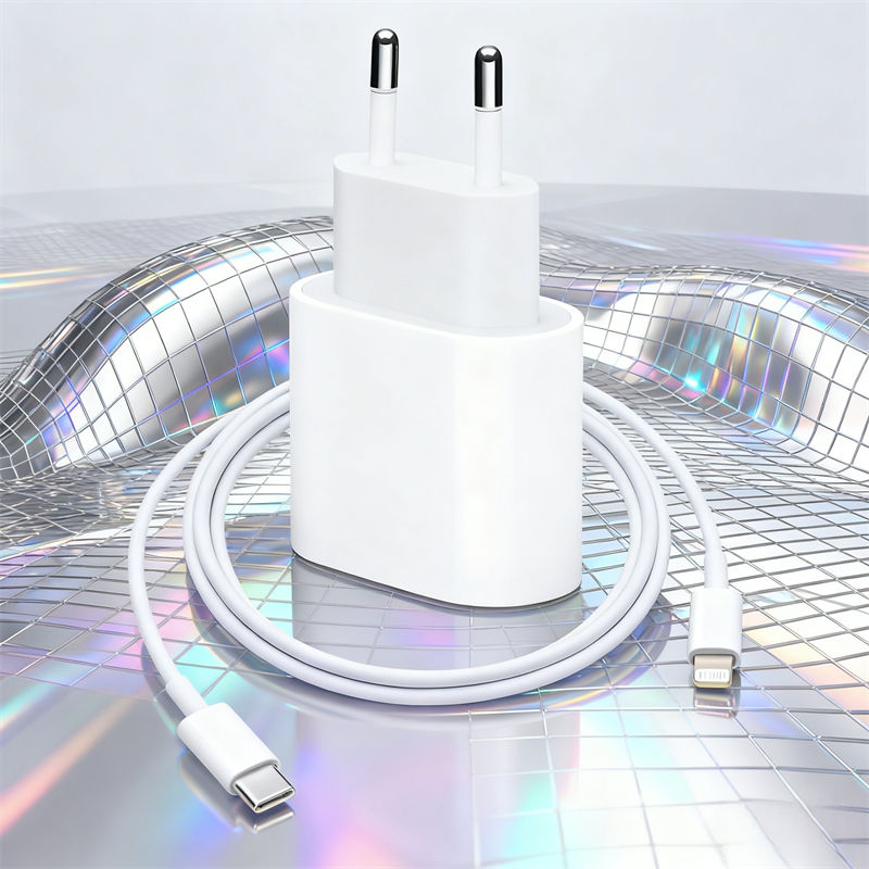  4 peças Carregador de Telefone PD 20W USB-C Cabo Tipo-C Carregador Rápido Adaptador de Carregador de Celular para