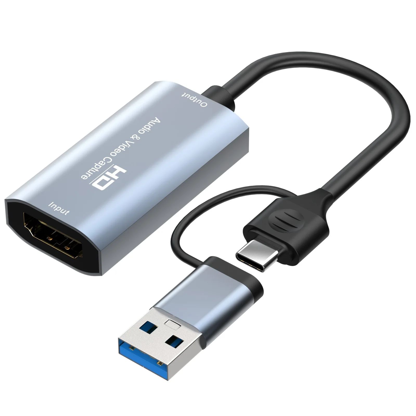 Placa De Captura De Vídeo HDMI 4K Para USB-C Grabber PS5 Switch Xbox Device Audio System Pro