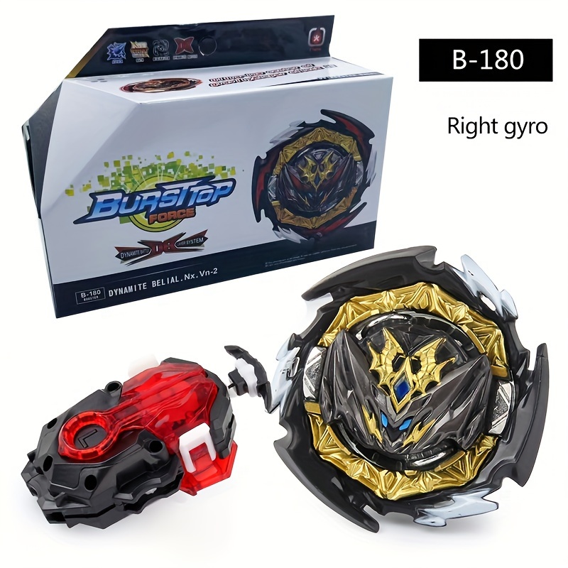 Conjunto De Explosão De Batalha Gyro-180 Pião Mainan Anak Laki O Item Final Presente De Formatura Con Quay Vô Cc Gangsin