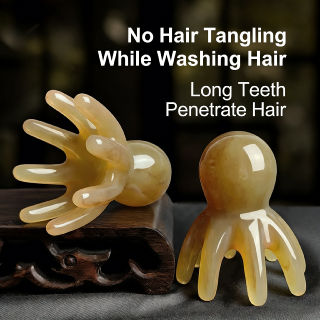 Pente De Massagem De Oito Garras Polvo-Dente Largo De Dragagem Meridiana Para Terapia De Spa Em Casa De Férias em Oferta na Shopee