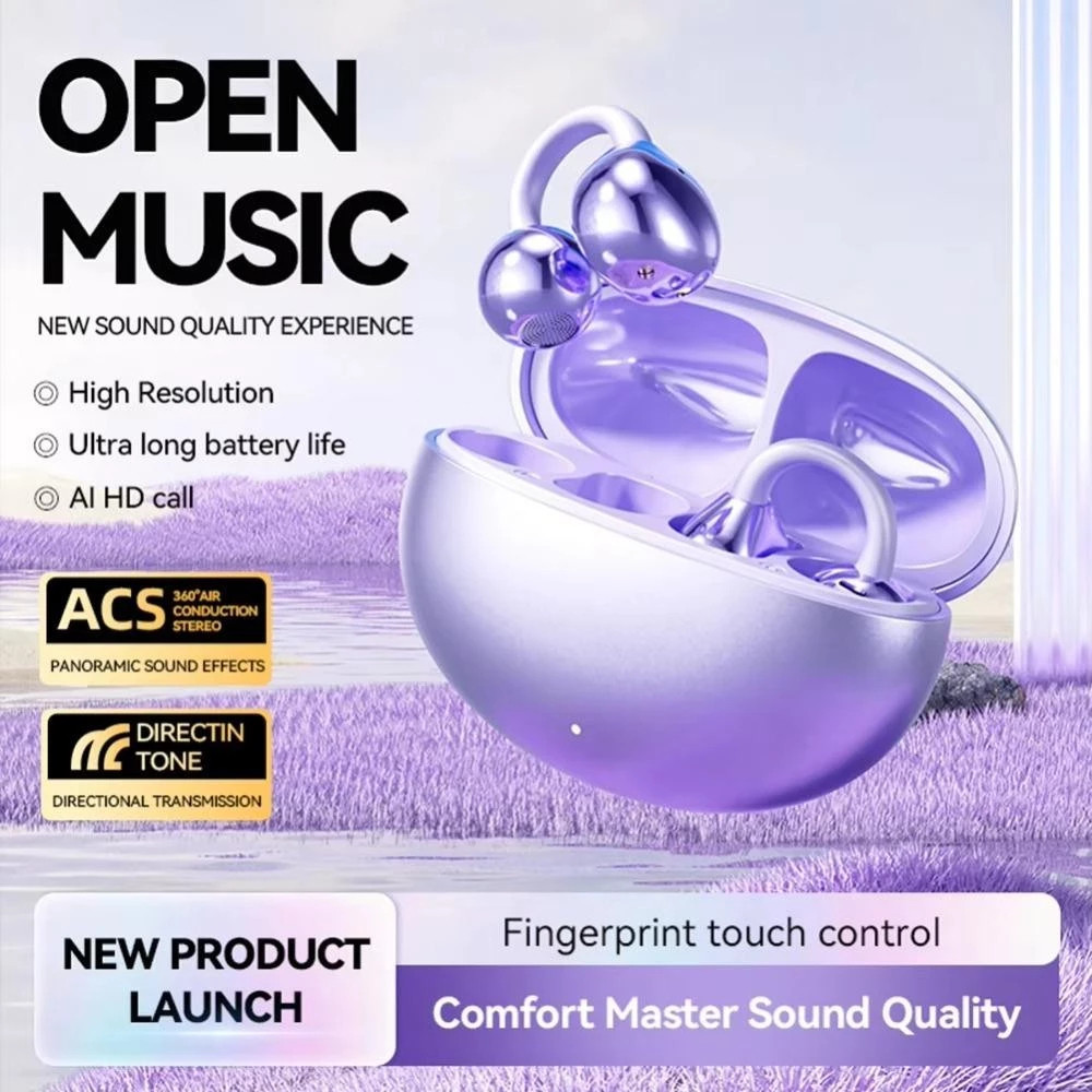 Q72 Fones De Ouvido TWS Touch Control Sensor De Impressão Digital Long Standby ANC Com Cancelamento De Ruído Ativo Estér
