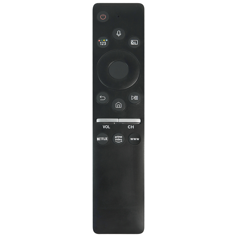 Controle Remoto de Voz de Substituição para Samsung - TVs Smart Controle Remoto Curvo, Moldura, QLED, LED, LCD 4K 8K