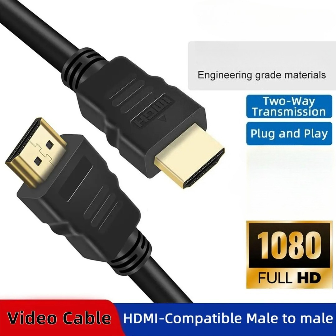 Cabo HDMI 4K 120HZ, Cabo HDMI macho para macho, Alta velocidade 18 Gbps Cabo HDMI 2.0 para TV Samsung UHD, Monitor,