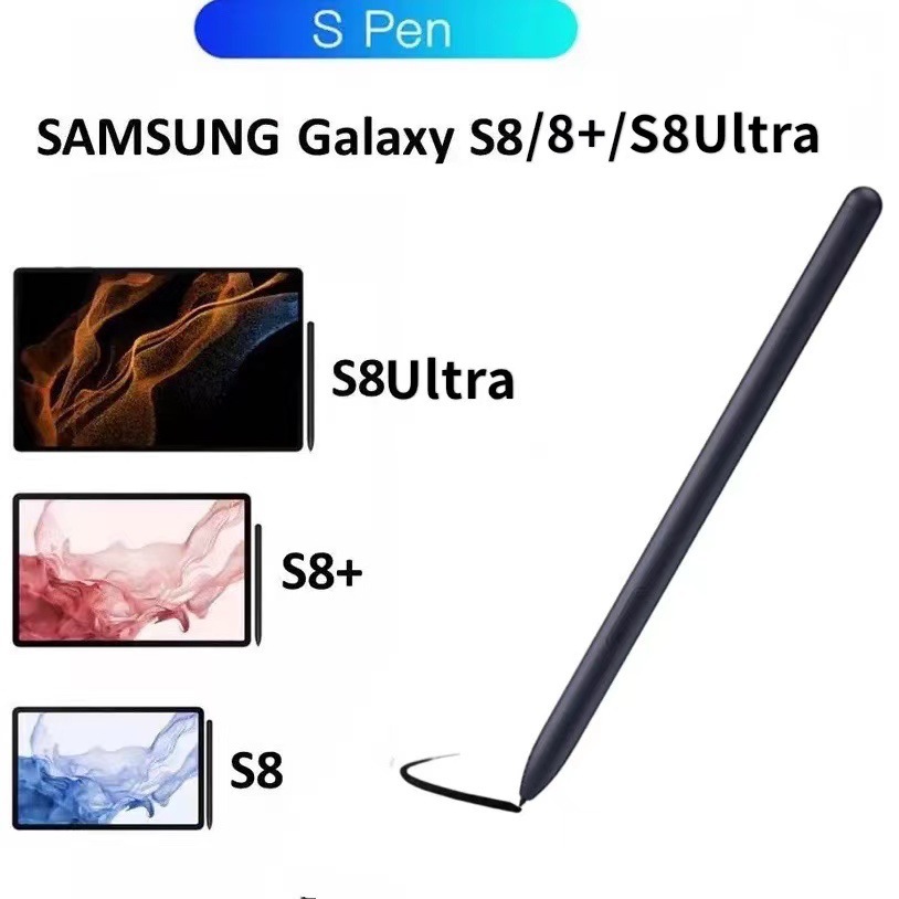 Caneta para tablet Samsung Galaxy S8 S7 FE S6 Lite S7+ S8+ S9 S9FE S10plus caneta touch sem Bluetooth