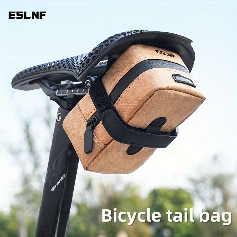 ESLNF Bolsa de Bicicleta Sob o Selim, Bolsa de Ferramentas de Ciclismo para Montanha, Leve, Bolsa de Sela para Bicicleta