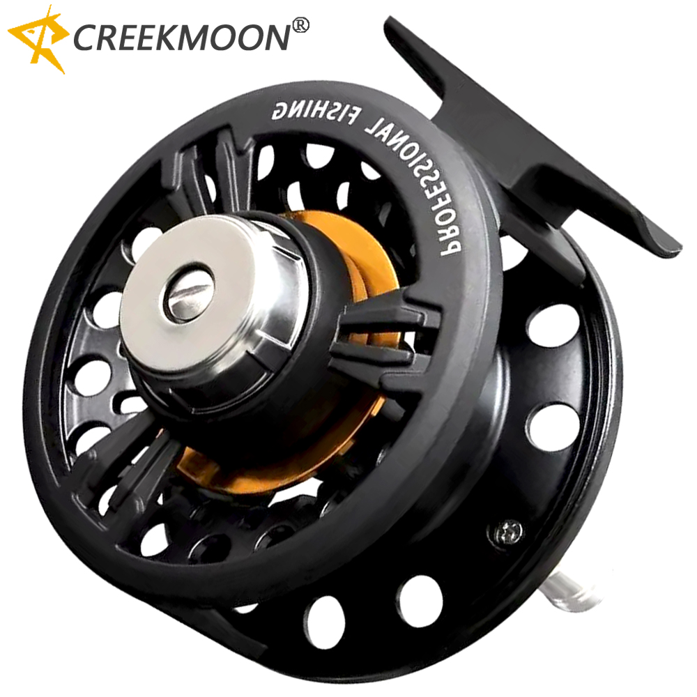 Carretilha de Pesca Fly – Troca Esquerda/Direita – 3 Rolamentos de Esferas – Corpo e Roldana de Metal – 75mm – Para