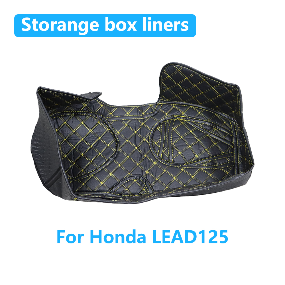 Para Honda LEAD125 LEAD 125 Forro Interno do Assento do Baú de Armazenamento da Motocicleta Caixa de Bagagem