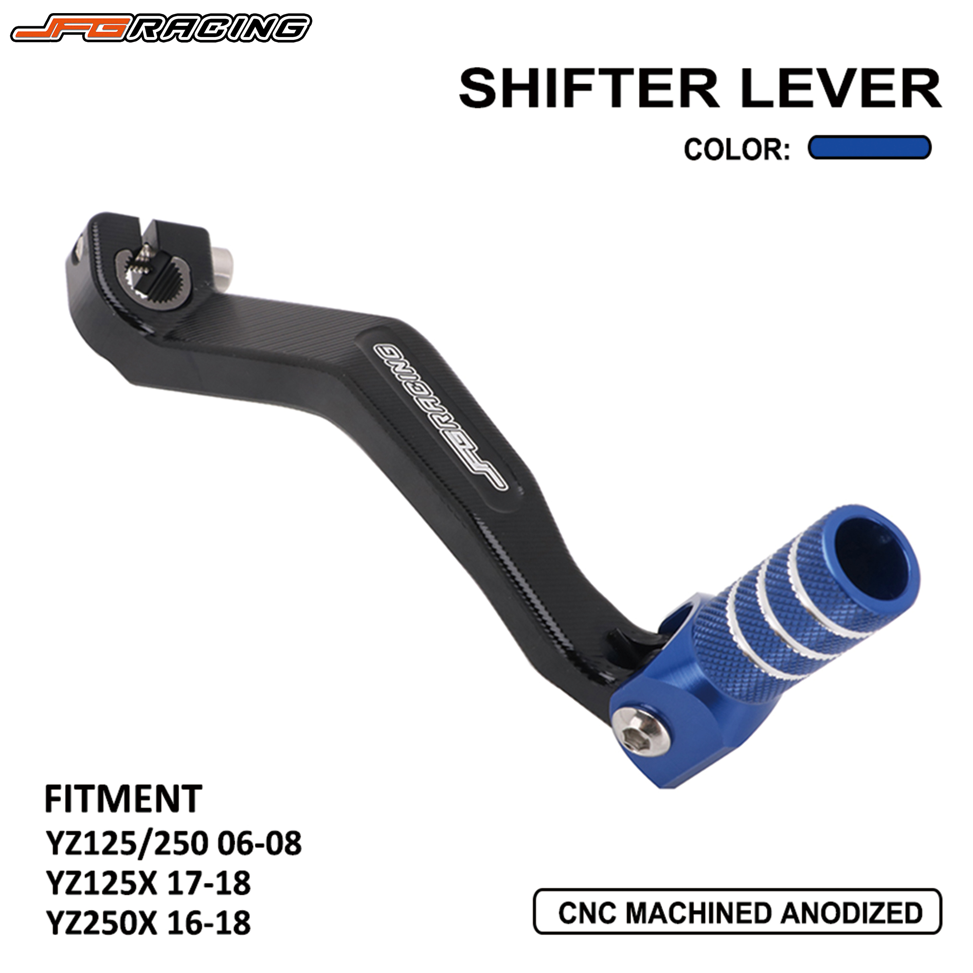 Alavanca de Câmbio para Motocicleta CNC YZ125/250 2005-2021, YZ125X 2017-2021, YZ250X 2016-2021, YZ125G/250G 2016