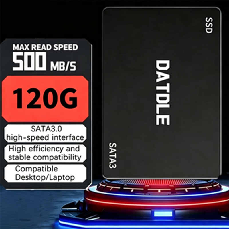 SSD de Alta Velocidade SATA III 6Gb/s, Ampla Compatibilidade, Múltiplas Capacidades 60GB/120GB/128GB/240GB/256GB,