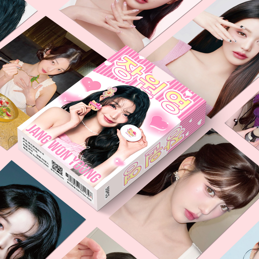 LINXX 55 Pcs IVE WonYoung Lomo Card Set , Kpop Photocard Álbum Colecionável , Presente Perfeito Para Colecionadores De F