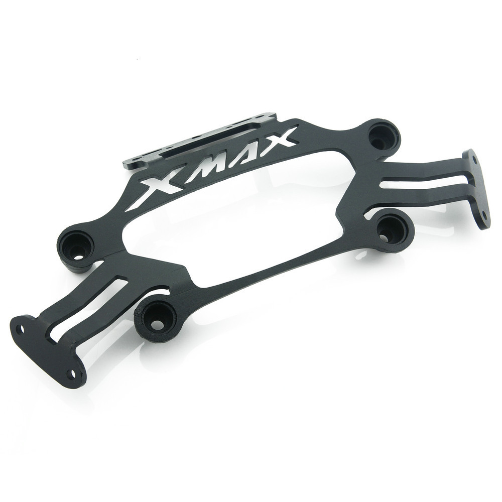 Suporte de Espelho Lateral em Alumínio CNC para Motocicleta, Suporte de GPS e Suporte para Celular para Yamaha Xmax 250