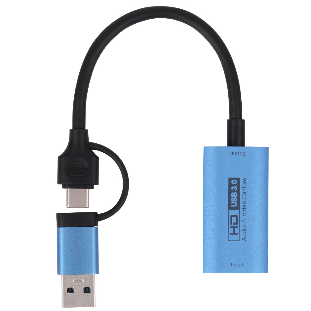 Placa De Captura USB 3.0 Tipo-C 4K 30Hz 1080p 30 60Hz Captador De Baixa Latência Para PC Áudio Vídeo Elite X