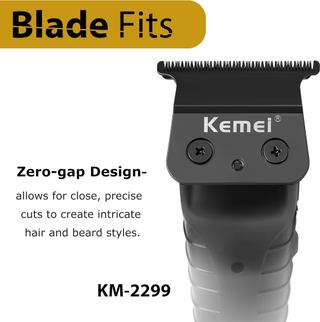 Cabeça de corte de reposição original KEMEI KM-2299, acessórios profissionais para lâmina…