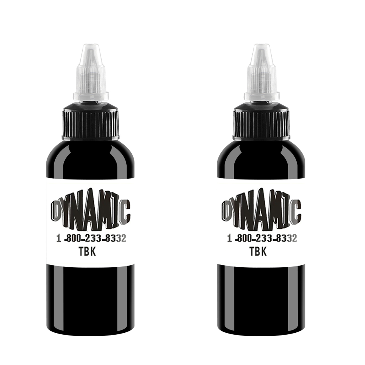 Tinta de tatuagem preta 1oz (30ml) Pigmento amigável Suprimentos concentrados de tatuagem preta (2 unidades)