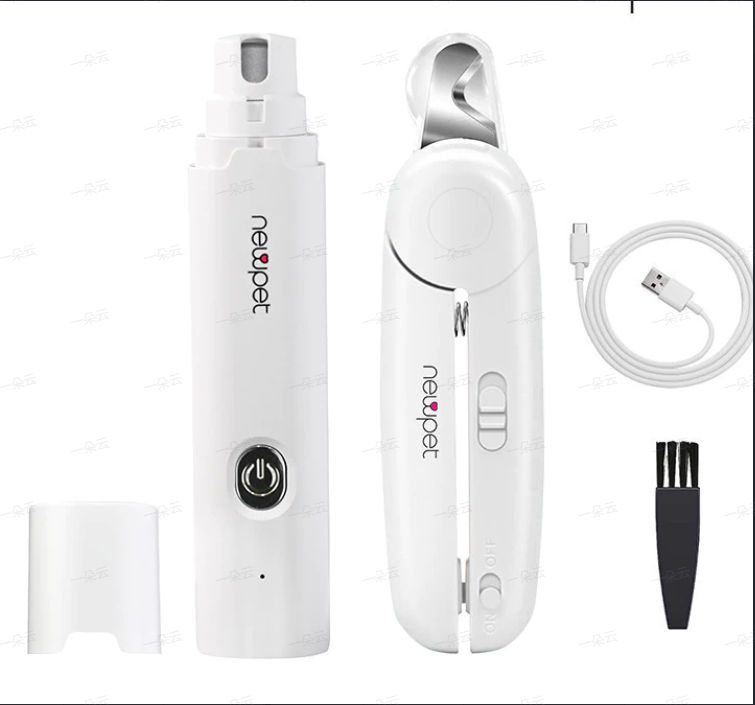 Conjunto De Cortador De Unhas Para Animais De Estimação Com Lâmina De Metal Luz LED Inclui Arquivo Cães , Gatos , Coelho