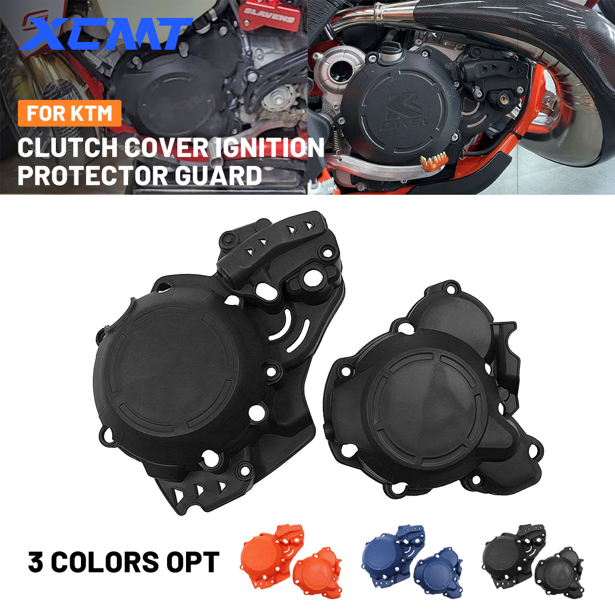 Kit De Proteção Da Tampa Embreagem De Ignição , Capa Protetora Do Motor Para KTM SX XC EXC TPI