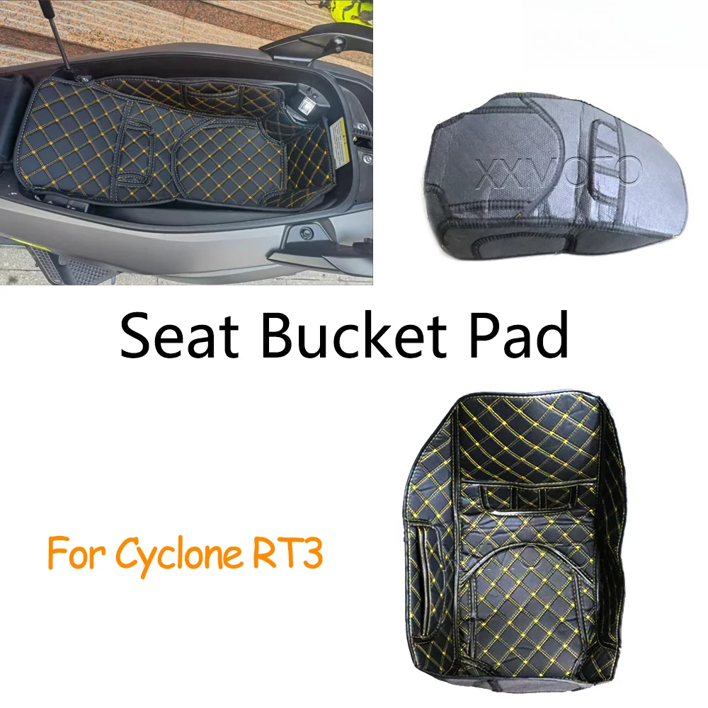 Para ZongShen Cyclone RT3 RT 3 Almofada do Banco da Motocicleta Almofada da Caixa de Armazenamento Protetor do