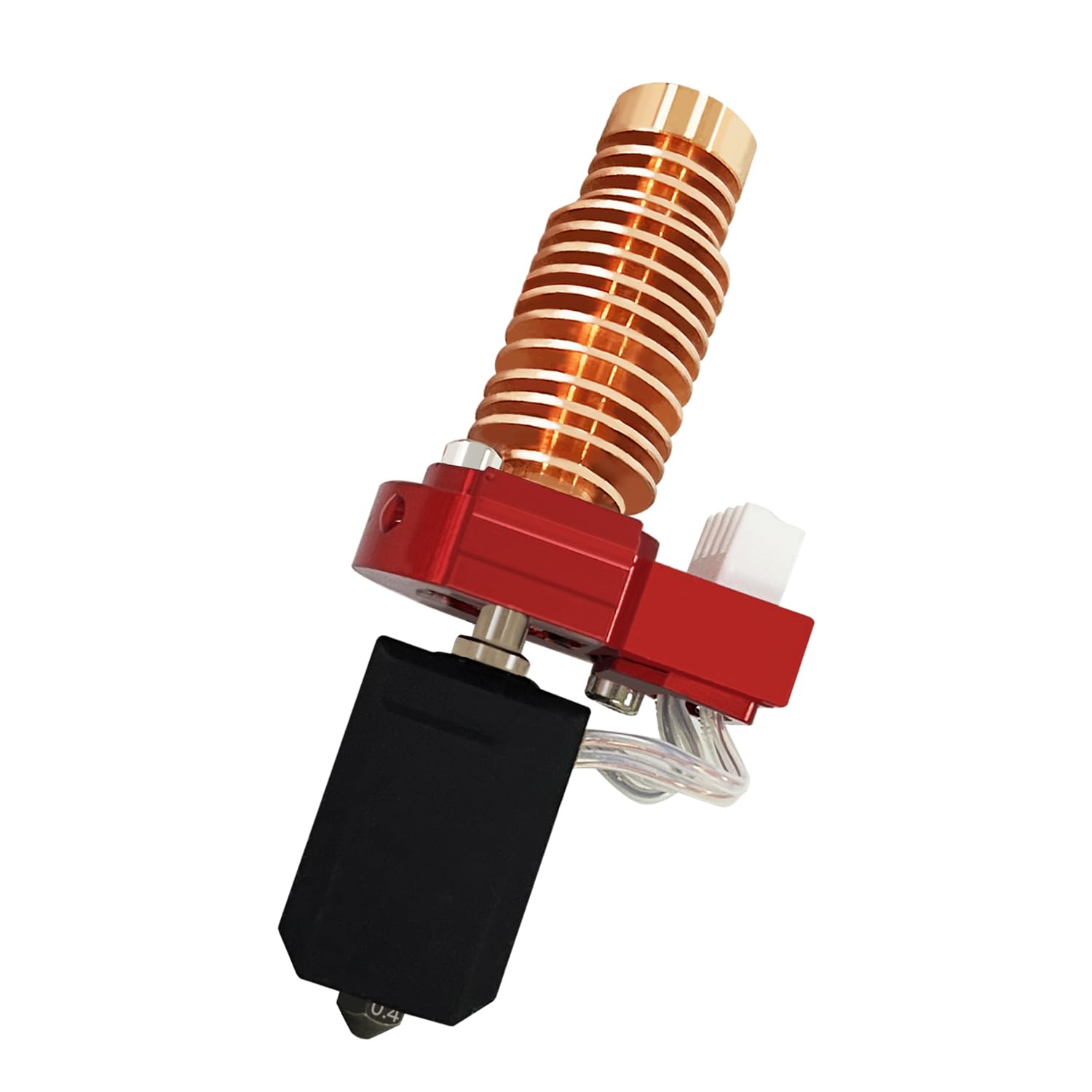 Kit de Extrusora de Hot End para Adventurer 5M/5M Pro, Versão 2.0, com Bocal Cerâmico 0,2/0,4/0,6/0,8 mm, Resistência