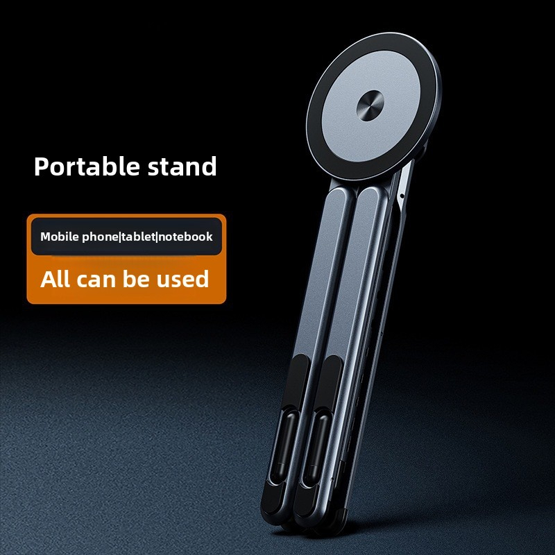 Suporte Magnético Portátil Para Telefone , De Mesa Multifuncional universal tablets , Telefones E laptops Dobrável 2 Em