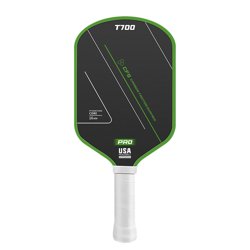 Pá De Pickleball De Carbono Toray , Raquete Matte Pro Para Controle E Potência