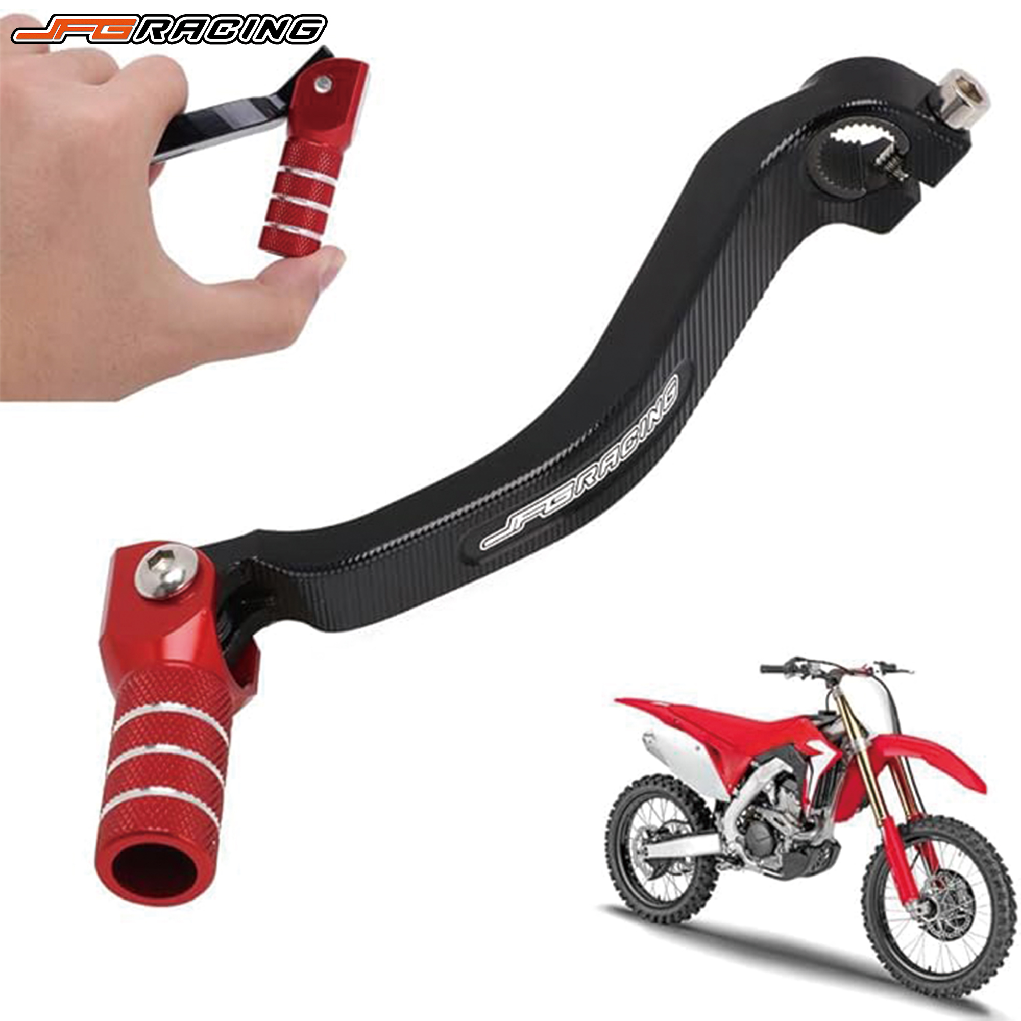 Alavanca de Câmbio Dobrável para Moto CNC, compatível com CRF250R 2010-2015, para Off-Road