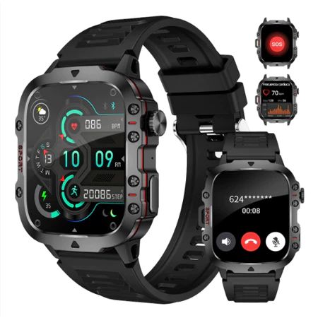 F9 2026 Smartwatch Relógio Inteligente Esportivo Masculino Com Grande Capacidade De Bateria E Monitor De Sono De Longa E