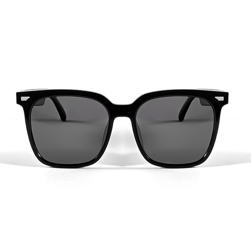 Óculos de Sol Inteligente Bluetooth 5.4, Fones de Ouvido de Condução Óssea, Lentes Polarizadas UV400, Controle por