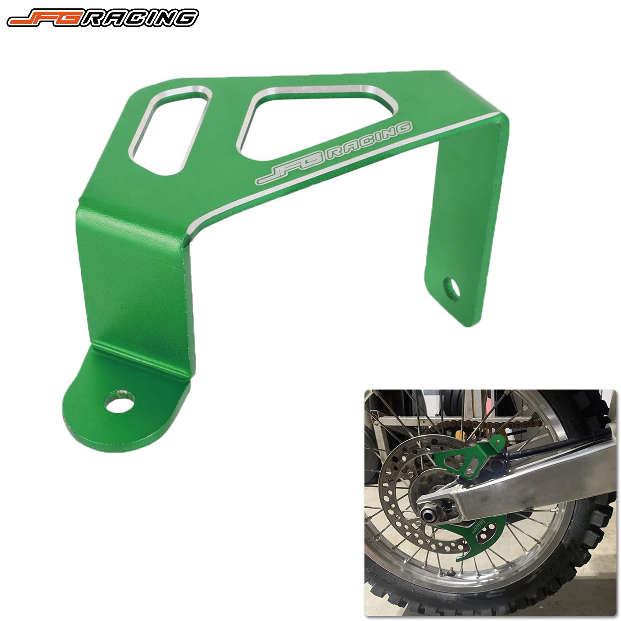 Protetor de Pinça Traseira para Motocicleta CNC Adequado para KDX200 2003-2006, KDX220R 2003-2005, KLX300R 2003-2007,